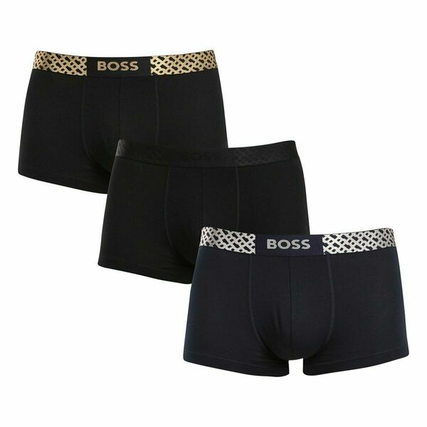 BOSS 3PACK pánské boxerky černé (50524525 984) L porovnat ceny