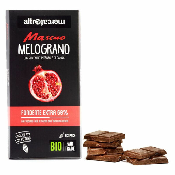 MASCAO Hořká čokoláda s granátovým jablkem BIO 80 g porovnat ceny