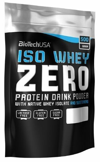 BiotechUSA IsoWhey Zero LACTOSE FREE!!! 500g Gingerbread porovnat ceny
