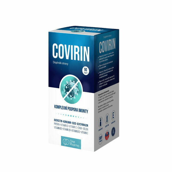 OnePharma  COVIRIN - komplexní podpora imunity 90 kapslí porovnat ceny