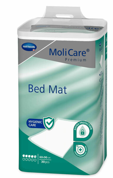 II. jakost Hartmann Molicare Bed Mat Inkontinenční podložky 5 kapek 60x90cm 30 ks porovnat ceny