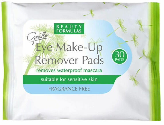 BeautyFormulas  Beauty Formulas Odličovací ubrousky na oči a make-up 30ks porovnat ceny