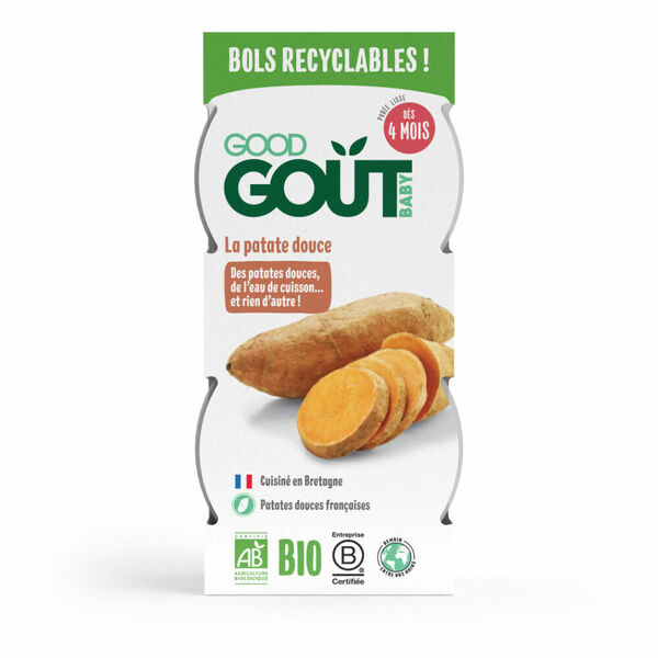 GOOD GOUT Bio batátové pyré  2 x 120 g porovnat ceny