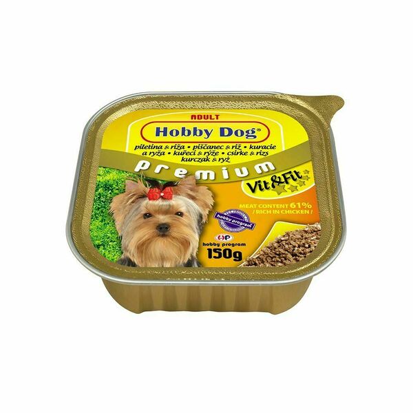 Hobby Dog Kuřecí a rýže konzerva 150 g porovnat ceny
