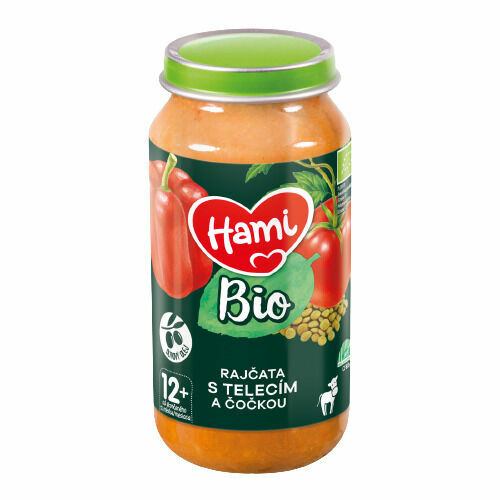Hami BIO masozeleninový příkrm Rajčata s telecím a čočkou 250 g porovnat ceny
