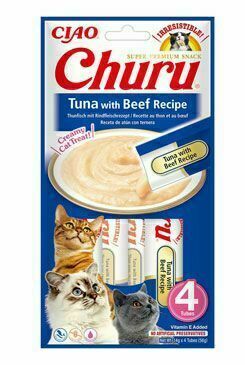 Churu Cat Tuna With Beef Recipe 4x14g porovnat ceny