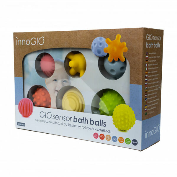 InnoGIO Smyslové hračky do vody GIOsensor bath balls 1 ks porovnat ceny