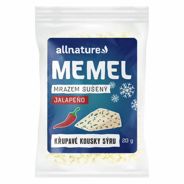 ALLNATURE Memel sušený mrazem s jalapeno 20 g porovnat ceny