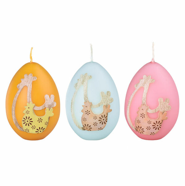 Z-TRADE Vajíčko slepička mix barev svíčka 80 mm porovnat ceny