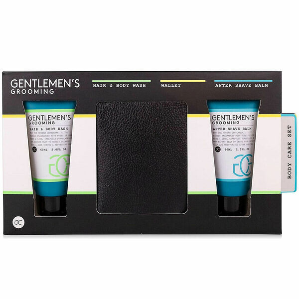 ACCENTRA Gentlemen´s Grooming Sprchový gel 60 ml + balzám po holení 60 ml + peněženka porovnat ceny