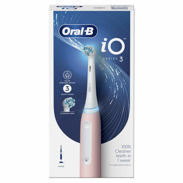 Oral-B Oral-B iO 3 Pink elektrický zubní kartáček porovnat ceny
