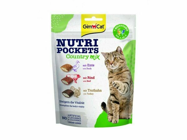 Gimcat Nutri Pockets Country Mix 150 g porovnat ceny