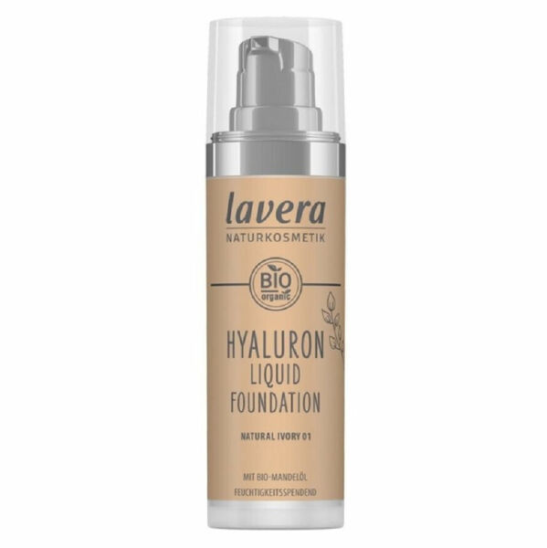 LAVERA Lehký tekutý make-up s kyselinou hyaluronovou 01 Natural Ivory 30 ml porovnat ceny