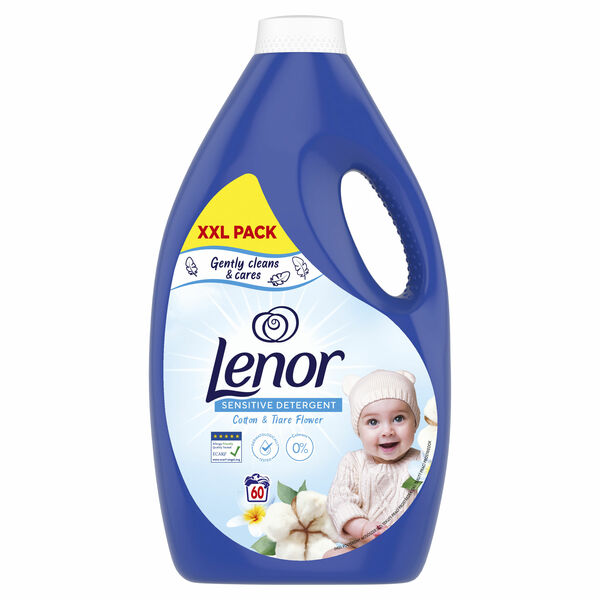 Lenor gel Sensitive 60 praní 3 l porovnat ceny