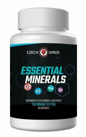 Czech Virus Essential Minerals 60 kapslí porovnat ceny