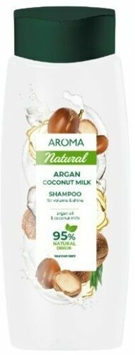 Aroma Šampon na objem a lesk vlasů Arganový olej & kokosové mléko 400ml porovnat ceny