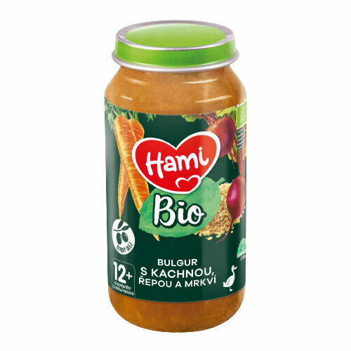 Hami BIO masozeleninový příkrm Bulgur s kachnou, řepou a mrkví 250 g porovnat ceny