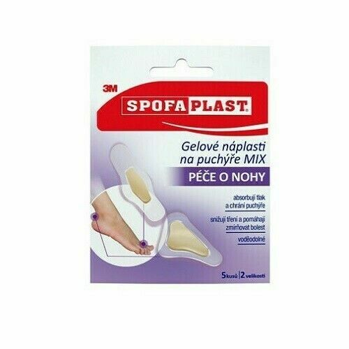3m Spofaplast 913n Gel.náplasti Na Puchýře Mix 5ks porovnat ceny