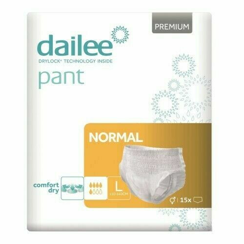 Dailee Pant Premium normal l, kalhotky absorpční natahovací, 15ks porovnat ceny