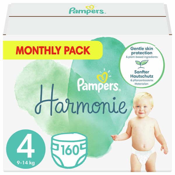 Pampers Harmonie Velikost 4, 160ks porovnat ceny