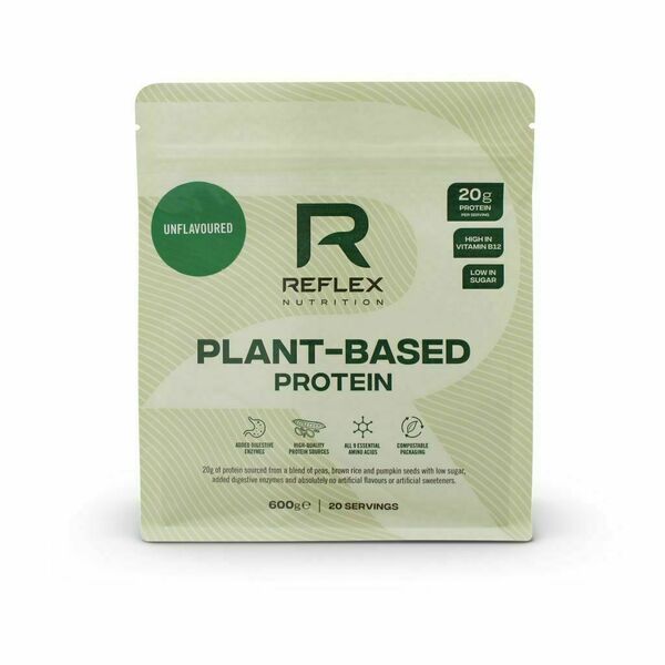 Reflex Nutrition Plant Based Protein natural 600 g porovnat ceny