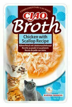 Churu Cat Ciao Broth Chicken With Scallop Recipe 40g porovnat ceny