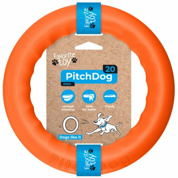 PITCHDOG Ring pěnový kruh pro psy oranžový 1 ks, Velikost: 28 porovnat ceny