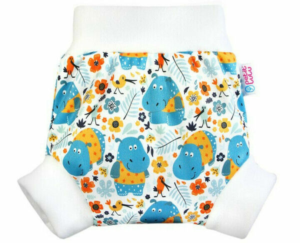 Petit Lulu - pull-up svrchní kalhotky, vel.L, hroši v triku porovnat ceny