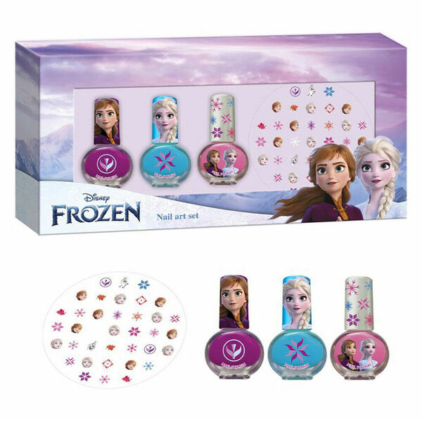 DISNEY Frozen 3 x lak na nety + nálepky na nehty Dárková sada porovnat ceny