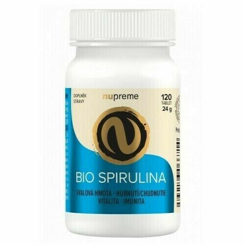 NUPREME BIO Spirulina 120 tablet porovnat ceny