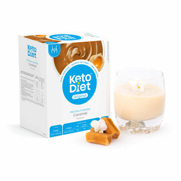 KETODIET Proteinový pudink karamel 7 porcí porovnat ceny
