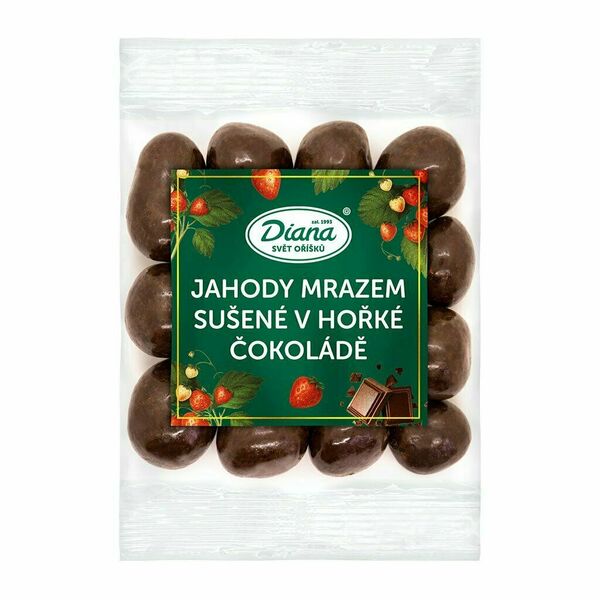 Diana Company Jahody mrazem sušené v hořké čokoládě 100g porovnat ceny