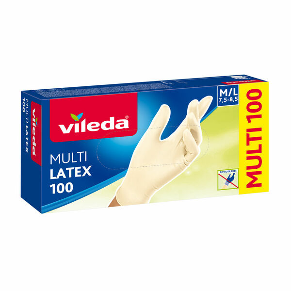 Vileda MultiLatex vel. M/L rukavice 100 ks porovnat ceny