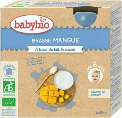 BABYBIO mléčný dezert s mangem 4x85g porovnat ceny