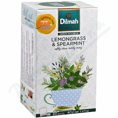 DILMAH Lemongrass&Spearmint bylin.čaj n.s.20x2g porovnat ceny