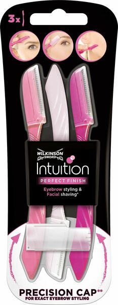 Wilkinson Sword  Wilkinson Intuition Perfect Finish Zarovnávač obočí 3ks porovnat ceny