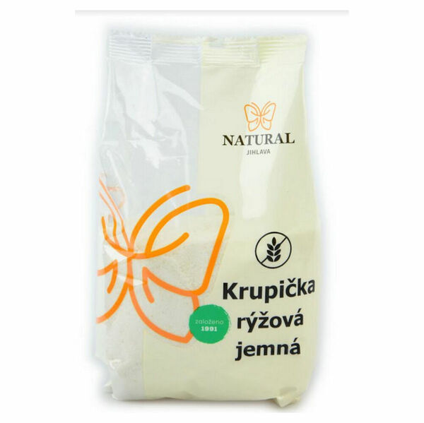 NATURAL JIHLAVA Rýžová krupička jemná natural 500 g porovnat ceny