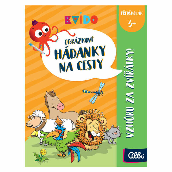 ALBI Kvído Obrázkové hádanky vzhůru za zvířátky porovnat ceny