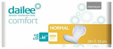 Dailee Vložné pleny Comfort Premium Normal 28ks porovnat ceny