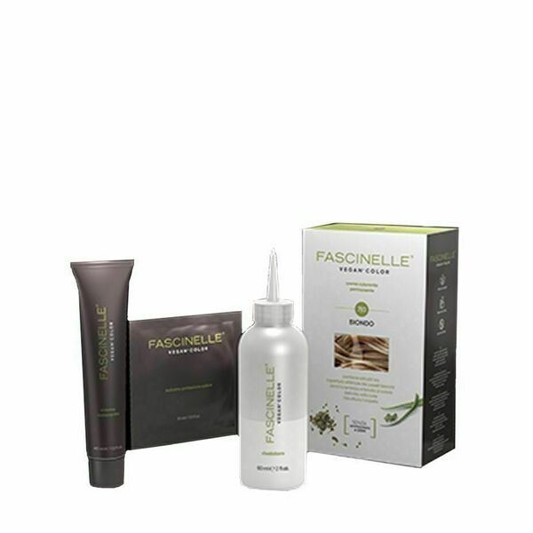 Vitality's  Vitality´s Fascinelle Vegan Color Permanentní krémová barva na vlasy - 7/0 Biondo, blond 40+60+10ml porovnat ceny