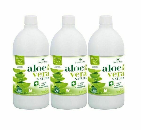 Aloeveralife Natura 3x1000ml 2+1 Set porovnat ceny