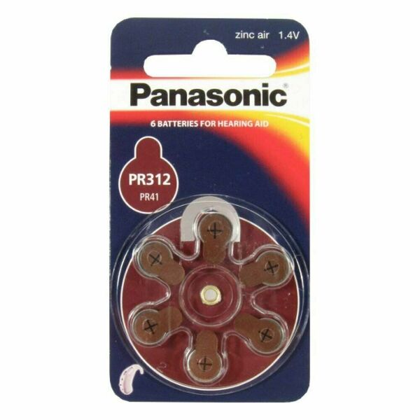 Baterie do naslouchadel PR-312L(41)/6LB Panasonic porovnat ceny