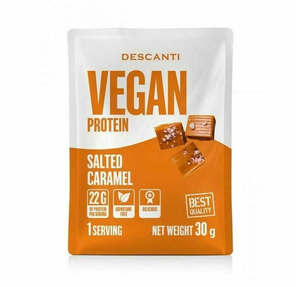 DESCANTI Vegan Protein Salted Caramel 30 g porovnat ceny