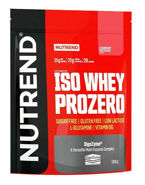 Nutrend ISO Whey prozero čokoládové brownies 500g porovnat ceny