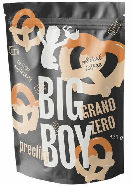 Big Boy Preclíky s bílou čokoládou toffee 120g porovnat ceny
