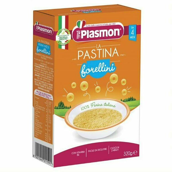 Plasmon Moje první těstoviny pšeničné Forellini kroužky 320g porovnat ceny