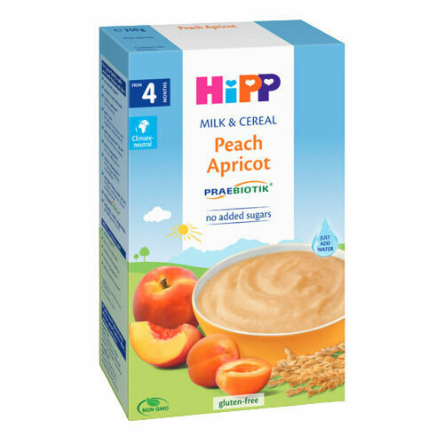 HiPP Praebiotik Mléčná kaše broskev a meruňka 250 g porovnat ceny