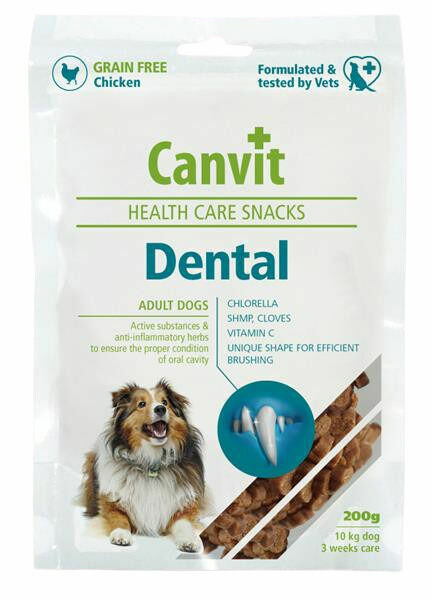 Canvit snack dog Dental 200 g porovnat ceny