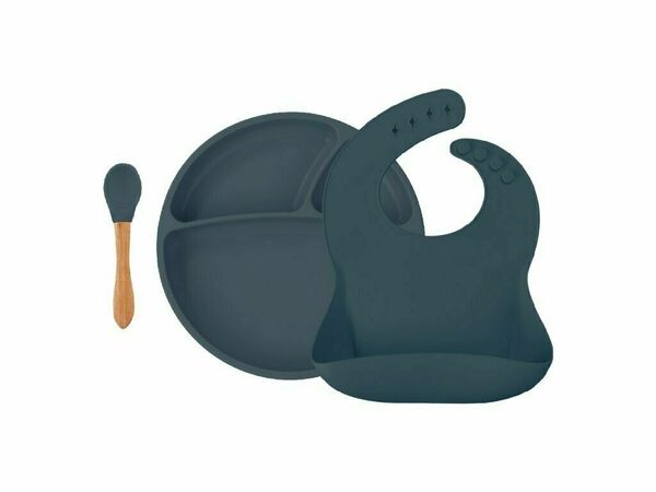 Minikoioi Set na stolování BLW II Deep Blue 3 ks porovnat ceny