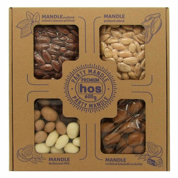 HOS Dárková kazeta mandle 500 g porovnat ceny